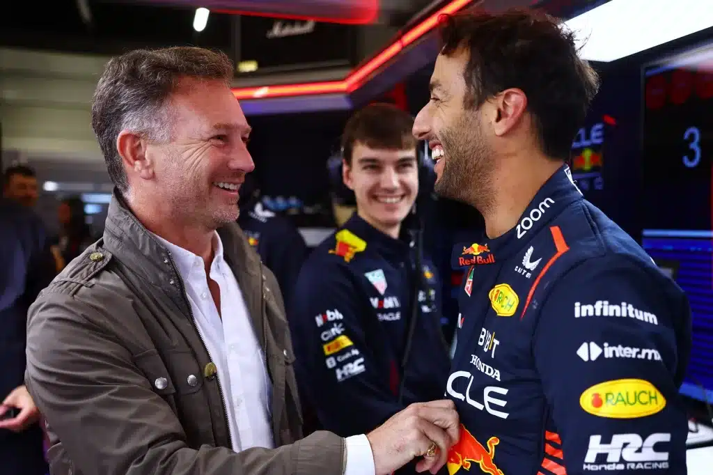 Christian Horner, Daniel Riccirado