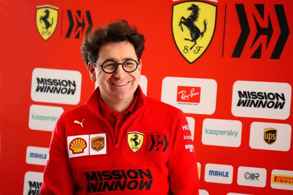 Mattia Binotto, ferrari