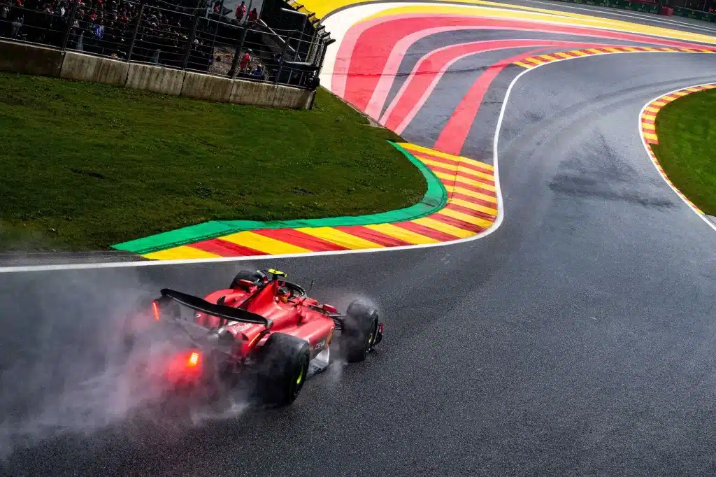 Carlos Sainz, Ferrari, Spa