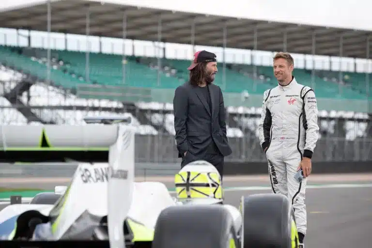 Brawn film, Jenson Button, Keanu Reeves