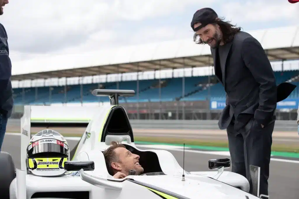 Brawn film, Jenson Button, Keanu Reeves