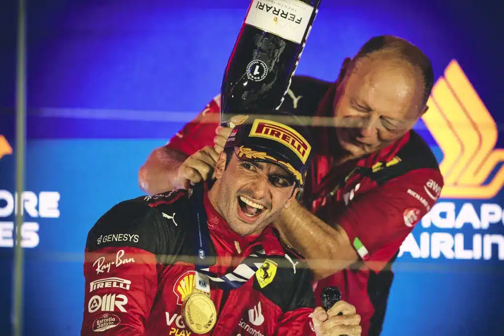 Frederic Vasseur, Carlos Sainz
