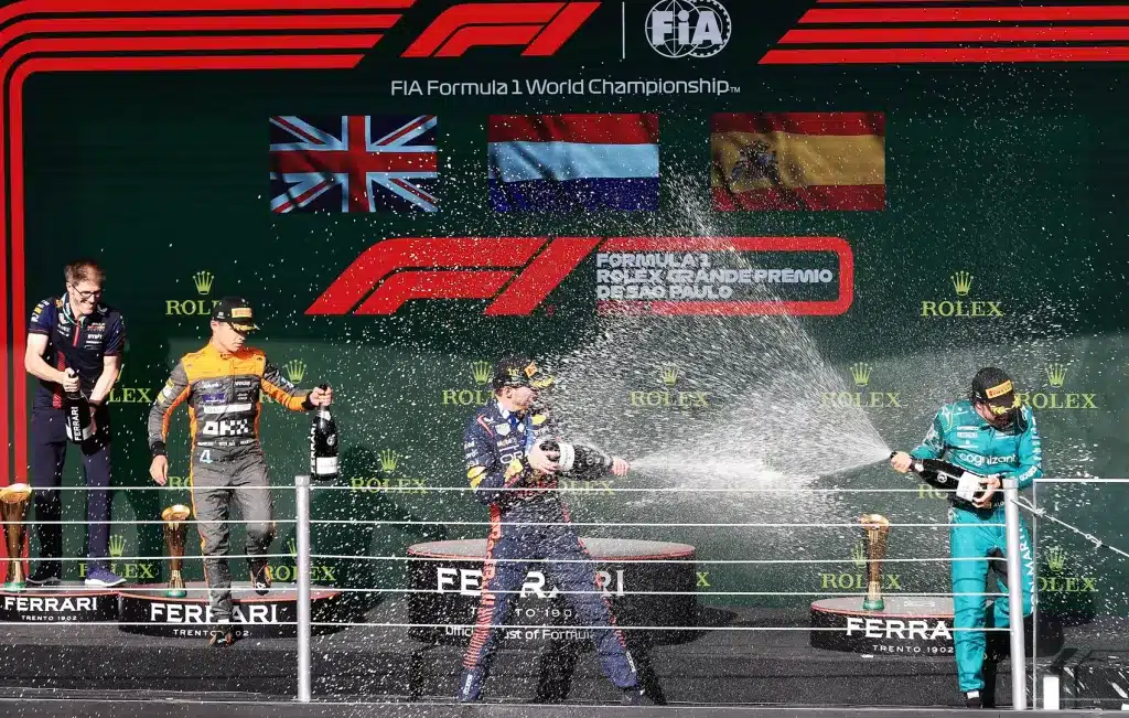 Max Verstappen, Lando Norris, Fernando Alonso, f1