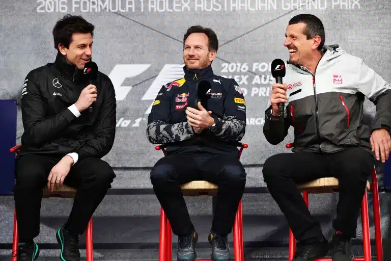 Toto Wolff, Christian Horner, Günther Steiner