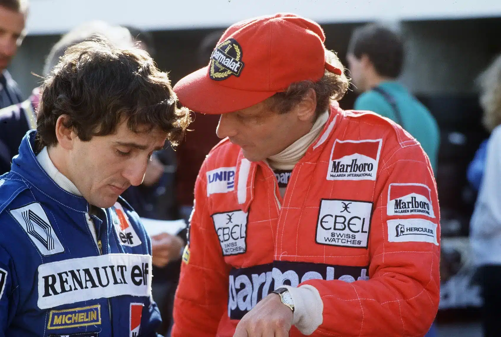 Niki Lauda, Alain Prost, f1