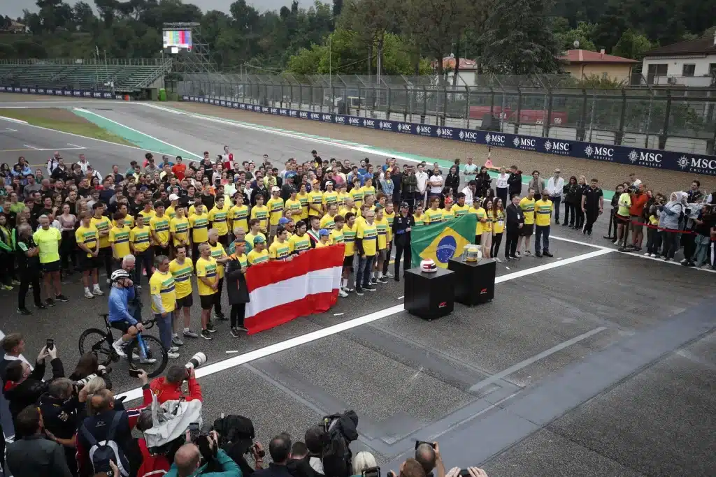 Senna Trubute 2024 Imola, Vettel