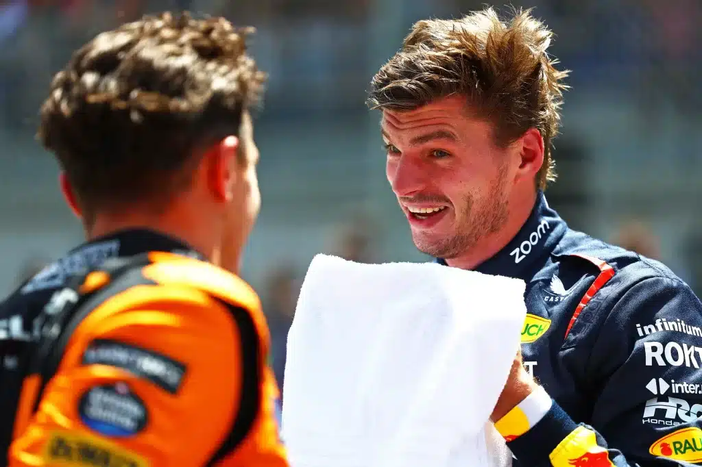 Max Verstappen, Lando Norris