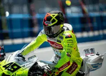 Egy igazán érdekes jelenet részese volt Di Giannantonio teszt közben
