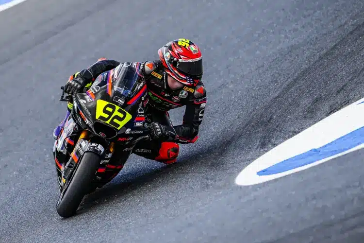 Új főmérnökkel dolgozott Rossi Attila Moor a FIM JuniorGP Moto2 hivatalos tesztjén Jerezben