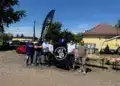 Kiss Norbi a Szurkolók az állatokért mozgalommal együtt kampányolt Kompolton