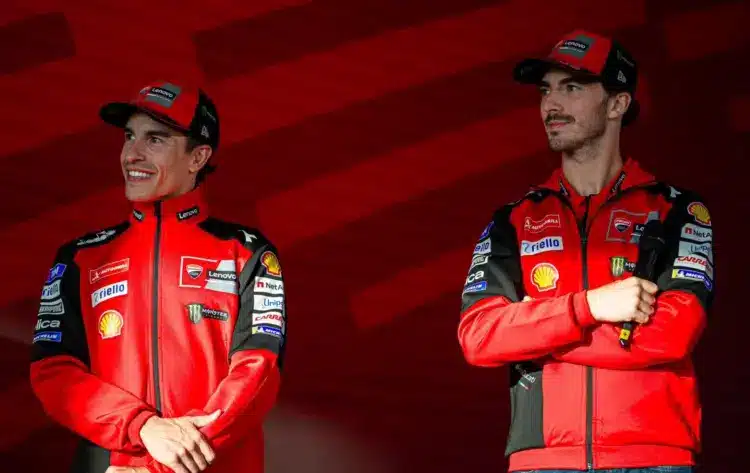 Bagnaia szerint Márquez teljesítménye elrejti a GP25-ben rejlő komoly problémákat