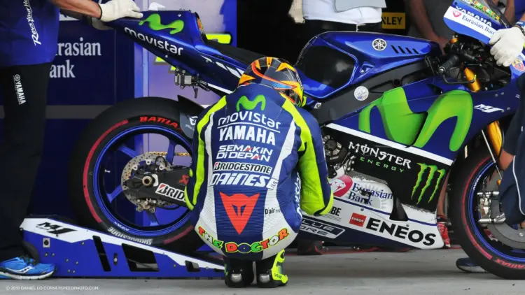 Rossi meghökkentő szokásából elég volt egy képkocka is a hétvégi közvetítésbe