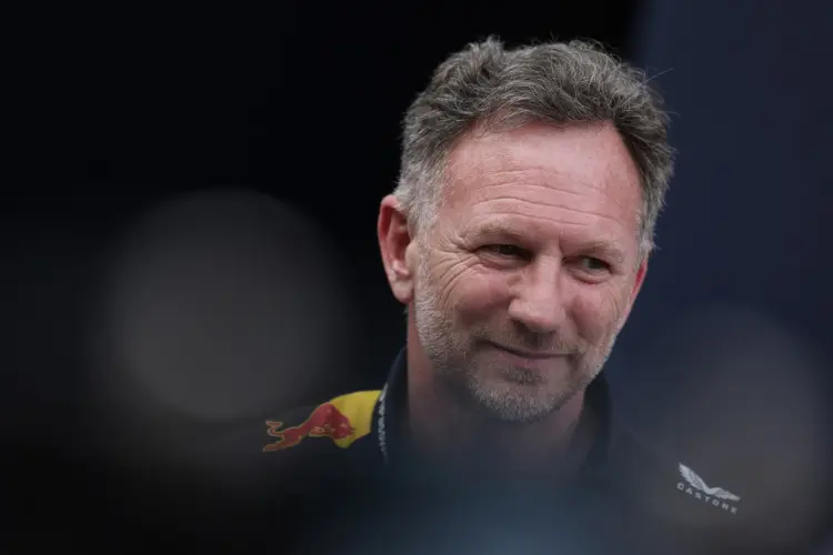 Horner máris válaszolt Brown „gumivizes” poénjára