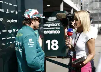 A Sky F1-es riporternője is online gyalázkodás áldozata lett
