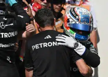 Elérzékenyült Antonelli édesapja a fia dobogója után