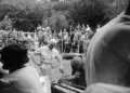 "Dramatik in der Box!" - Louis Chiron türelmetlen. Fotó: Fortepan / Horváth József
