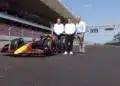 Sajtótájékoztató a Hungaroring felújításáról. Szujó Zoltán, Gyulay Zsolt, dr. Schmidt Ádám