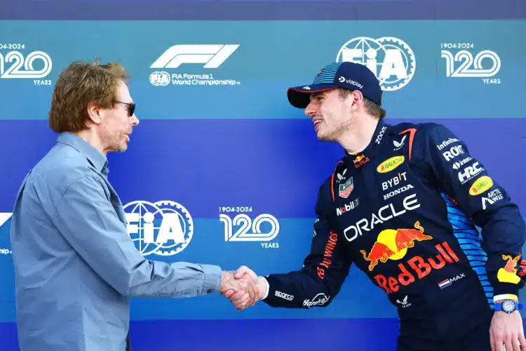 A sztárpilóták összegyűltek az F1-film premierjén, Verstappen megint távol maradt