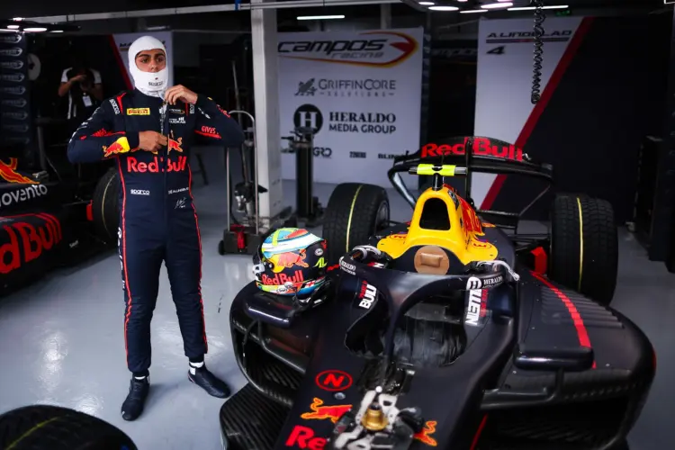 Még nem tudja a Red Bull új nagy tehetsége, hogy mikor kap lehetőséget