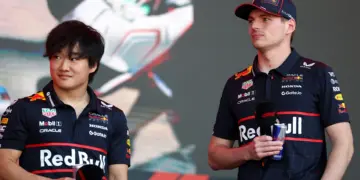 Yuki Tsunoda, Max Verstappen