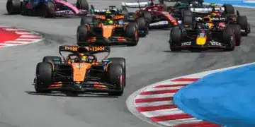 Oscar Piastri, Max Verstappen, Lando Norris, George Russell, forma-1-es versenynaptár 2026