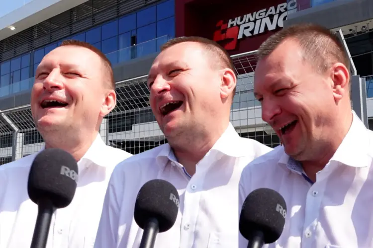 Szujó Zolitól a Hungaroring rajt-cél egyenesének a „Floor”-ján kérdeztünk egyet