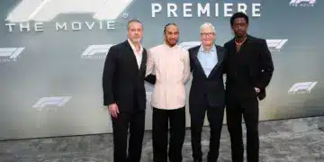 Brad Pitt, Lewis Hamilton, Tim Cook, Damson Idris