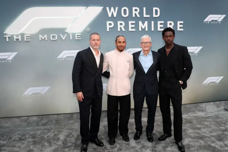 Brad Pitt elárulta melyik F1 pálya volt a kedvence a forgatások alatt