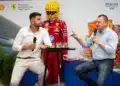 Nagy Dani és Szujó Zoltán beszélgetne a Ferrari X Shell X Peroni eseményen