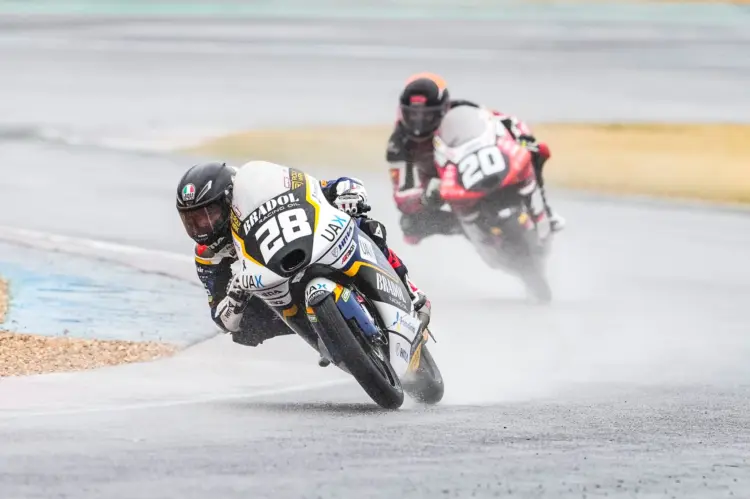 Farkas Kevin változó időjárás és tragikus események árnyékában versenyzett Magny-Cours-ban