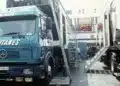 Hungaroring 1986, Magyar Nagydíj, Kamion a paddockban