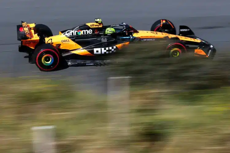 Norris eddig megállíthatatlan Hollandiában, övé az FP3 is!