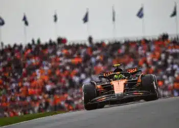 Van, aki szerint a holland rajongók gúnyolódtak Lando Norris kiesésén