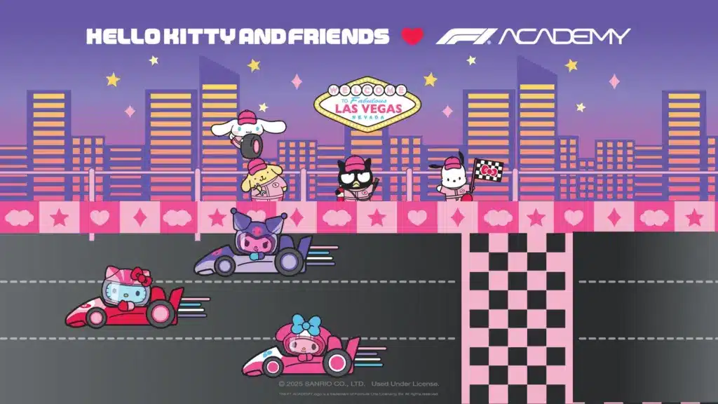 F1 Academy X Hello Kitty
