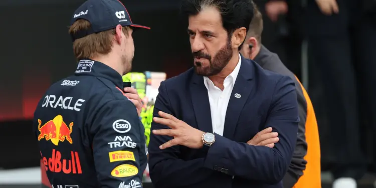 Max Verstappen, Mohammed ben Sulayem, fia