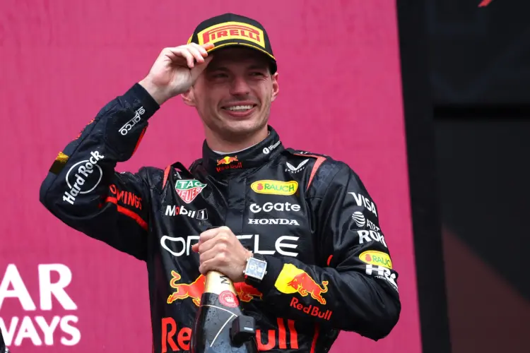 Verstappen nyert egy Ferrarival, az olasz média egyből megőrült