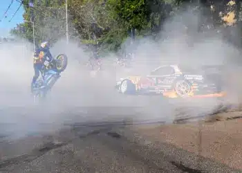 Rakd ki budapesti a Red Bull Showrun egyik leglátványosabb jelenetét