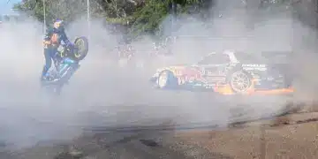 Rakd ki budapesti a Red Bull Showrun egyik leglátványosabb jelenetét