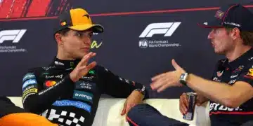 Max Verstappen, Lando Norris