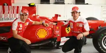 Felipe Massa és Fernando Alonso, 2010-ben