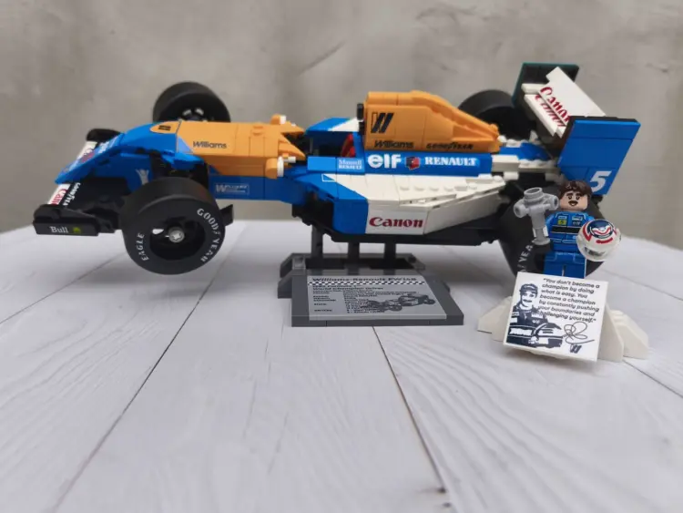Amikor a Senna rajongó is ajánlja a Mansell LEGO készletet, hidd el, hogy jó!