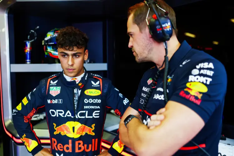 Helmut Marko elégedett Lindblad beugrásával Helmut Marko elégedett Lindblad beugrásával