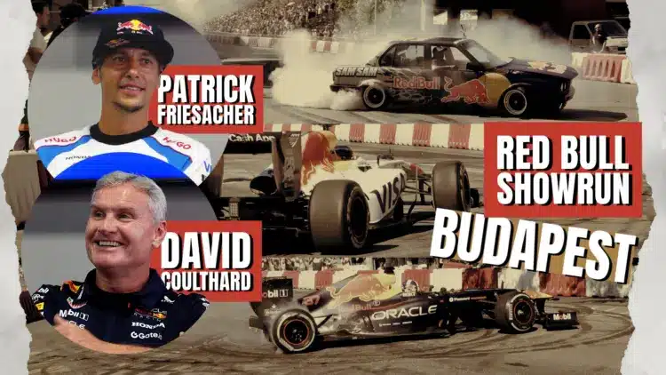 Gumifüst és angol humor a Red Bull Showrunon – Coulthard és Friesacher pedig meséltek is Gumifüst és angol humor a Red Bull Showrunon – Coulthard és Friesacher pedig meséltek is