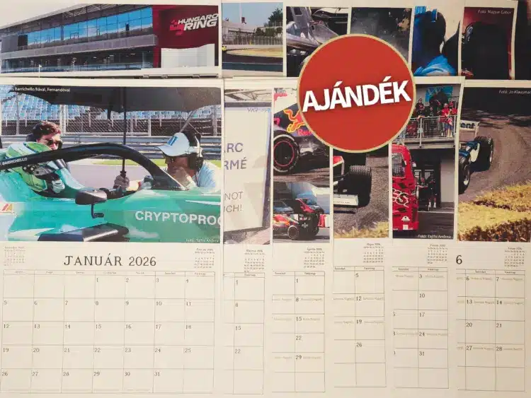 Megérkezett! Ajándék 2026-os motorsport-naptár a Motorsportol.hu olvasóinak! Megérkezett! Ajándék 2026-os motorsport-naptár a Motorsportol.hu olvasóinak!