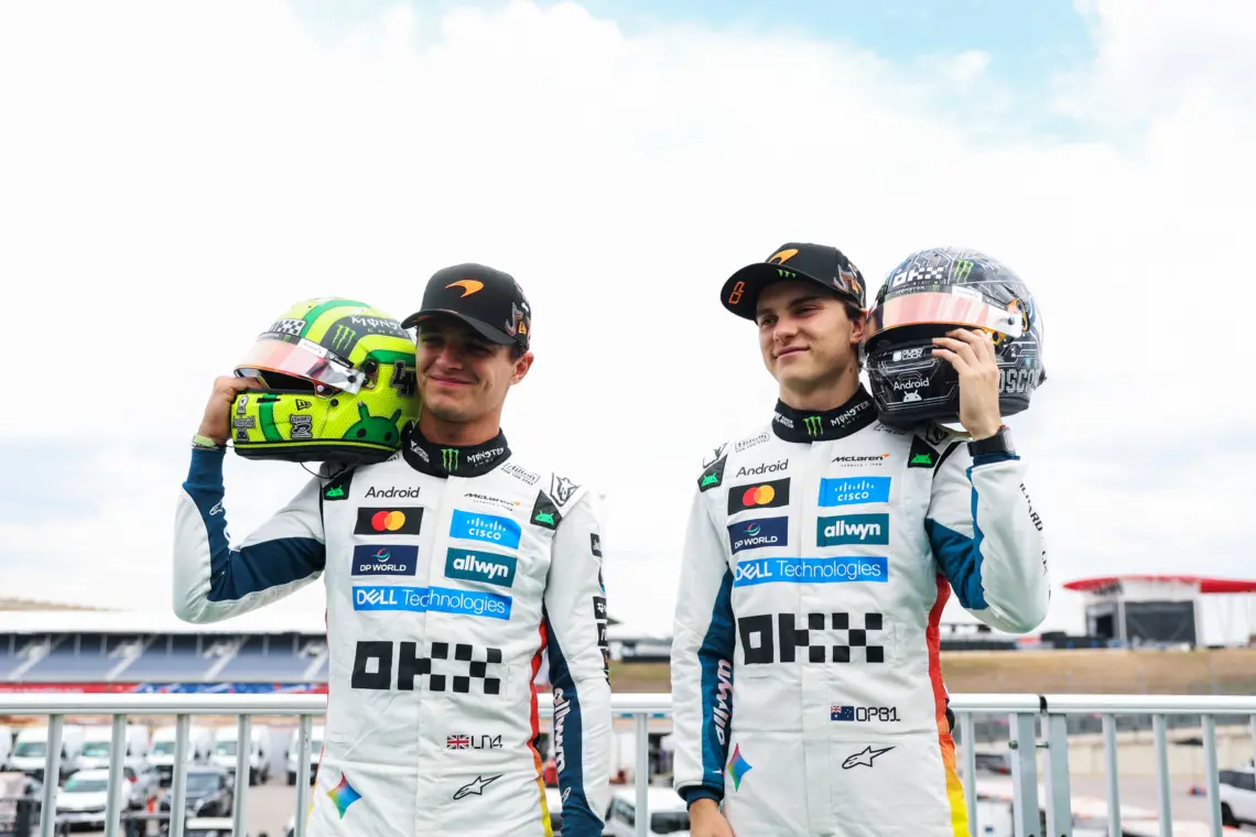 Lando Norris, Oscar Piastri, McLaren