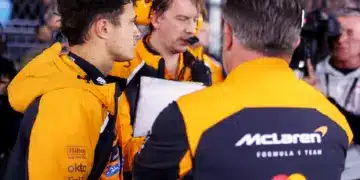 Lando Norris, Zak Brown, McLaren