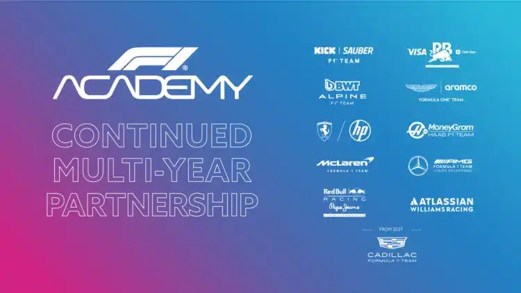 Az összes F1-csapat megerősítette hosszú távú támogatását: az F1 ACADEMY újabb mérföldkőhöz érkezett