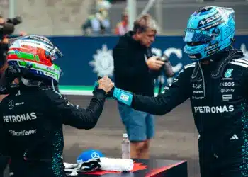 Feszültté válhatott a viszony a Mercedes két versenyzője között?!