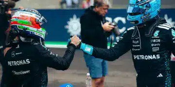 Kimi Antonelli, George Russell