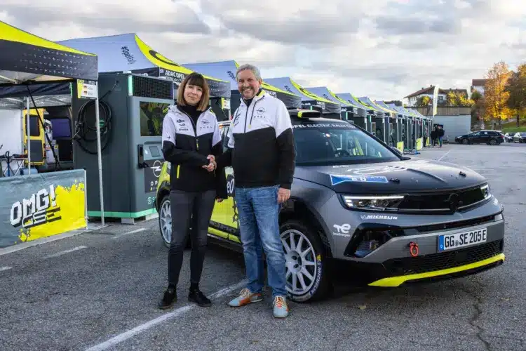 2026-os rally sorozat: a Mokka GSE Rally autó az ADAC Opel GSE Rally kupában